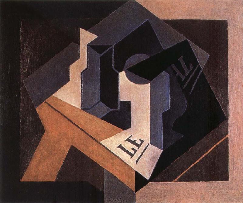 Juan Gris Fruit dish and bottle